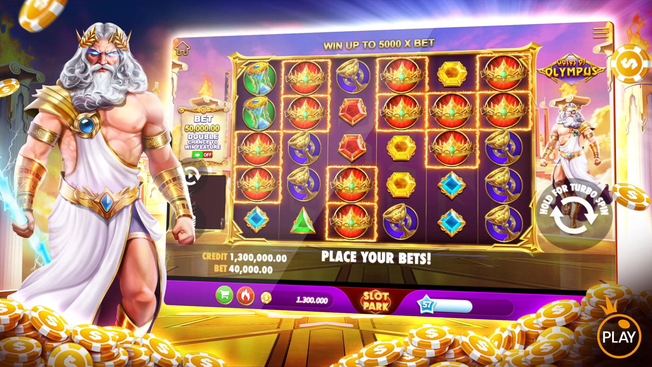 Giao diện eu9 casino slots cảm xúc hồi hộp
